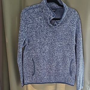 Weatherproof Blue Zip Up Sweater